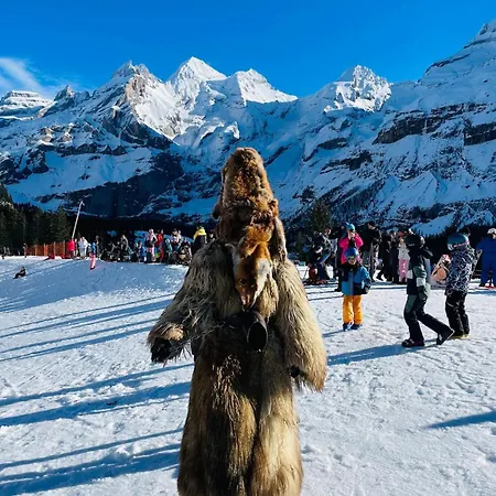Vintage In Apartment Kandersteg